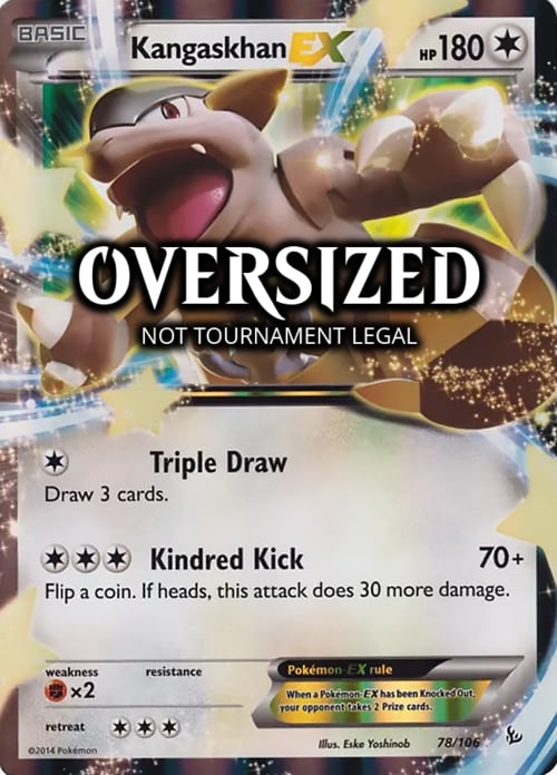 Kangaskhan EX Card Front