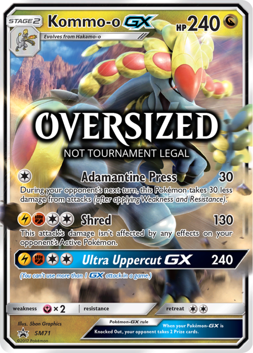Kommo-o GX Card Front