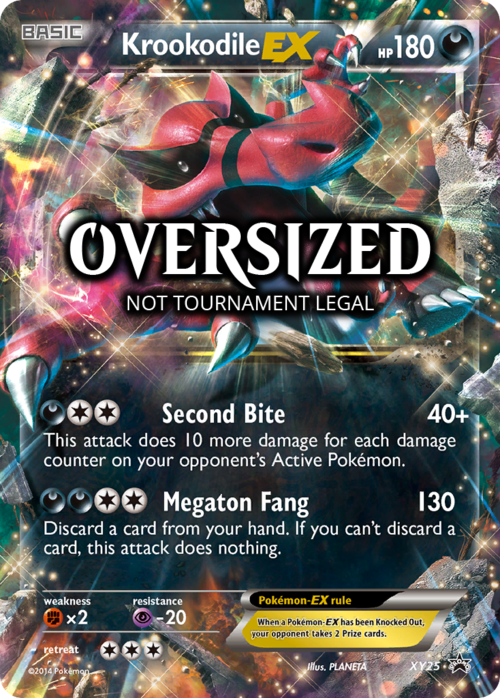 Krookodile EX Card Front
