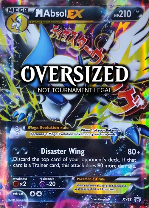 M Absol EX Card Front