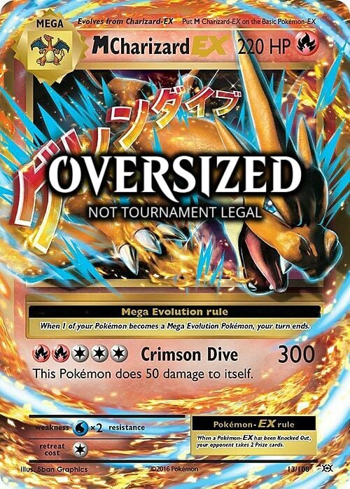 MCharizard EX Card Front