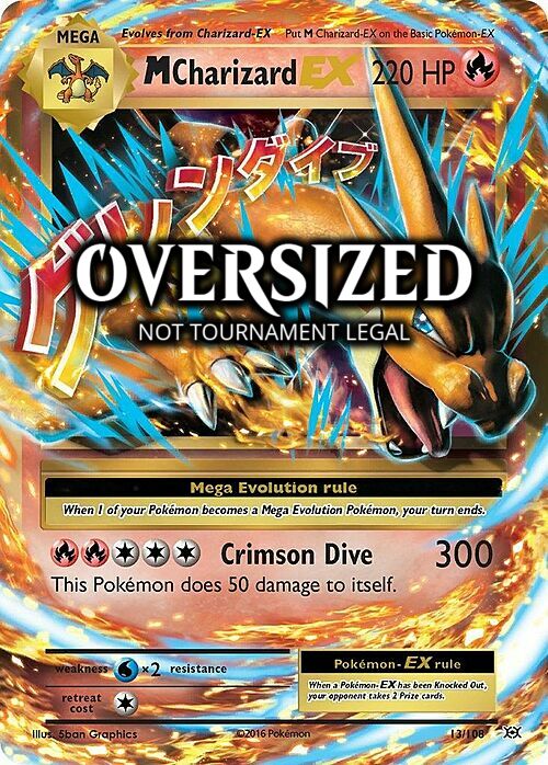 MCharizard EX Card Front