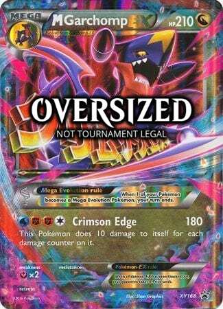 M Garchomp EX Card Front