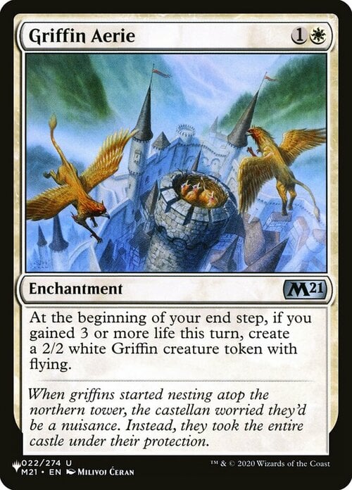 Griffin Aerie Card Front