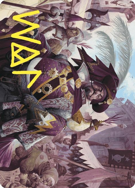 Art Series: Discerning Financier Card Front