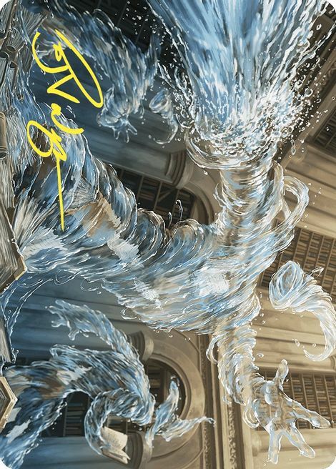 Art Series: Splashy Spellcaster Card Front