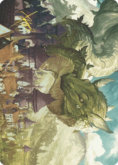 Art Series: Beanstalk Wurm Card Front