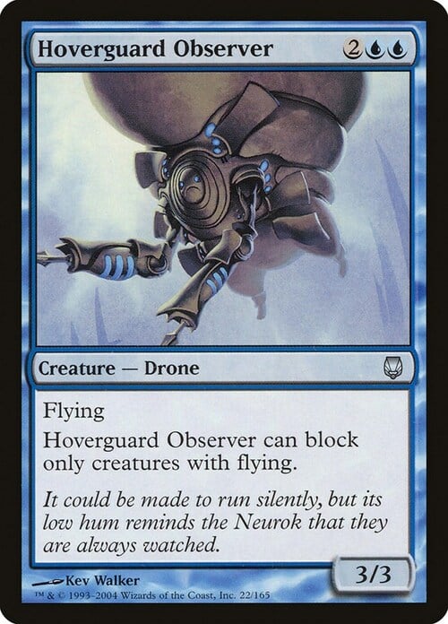 Hoverguard Observer Card Front