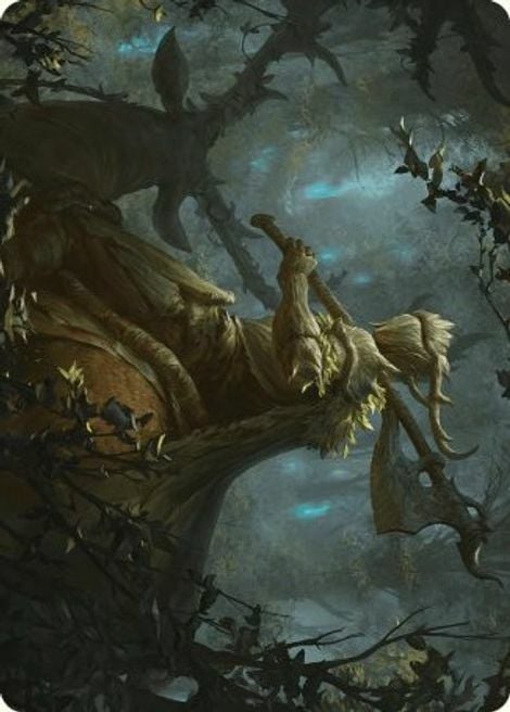 Art Series: Verdant Outrider Card Front