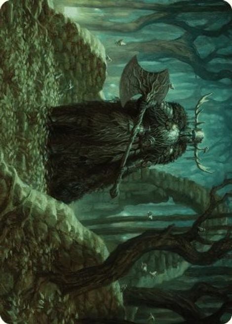 Art Series: Mosswood Dreadknight Card Front