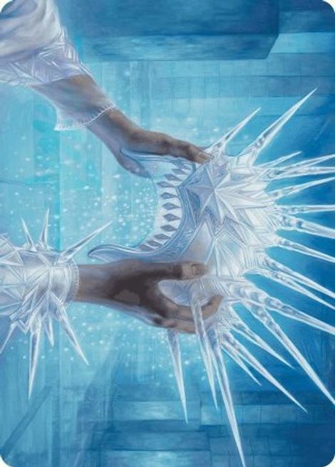 Art Series: Hylda's Crown of Winter Card Front