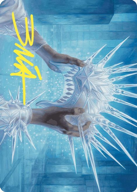 Art Series: Hylda's Crown of Winter Card Front