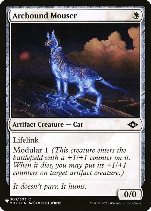 Arcbound Mouser Card Front