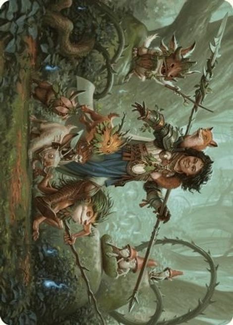 Art Series: Ellivere of the Wild Card Front