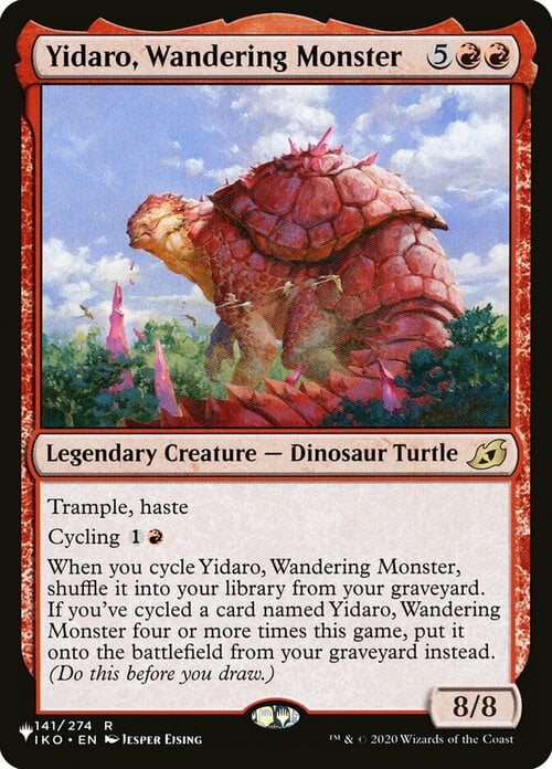 Yidaro, Wandering Monster Card Front
