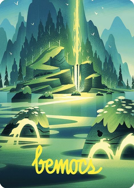 Art Series: Leyline of Abundance Card Front