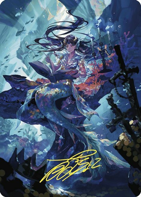 Art Series: Rhystic Study Card Front