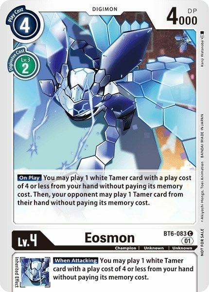 Eosmon Card Front