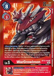WarGrowlmon · Tamer's Party -Special-  BT12-016