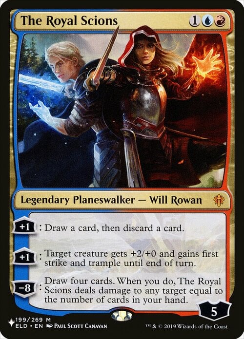 The Royal Scions Card Front