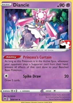 Diancie Card Front