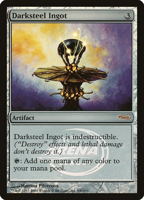 Darksteel Ingot Card Front