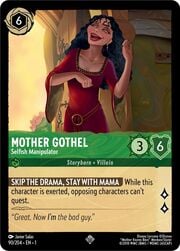 Mother Gothel - Selfish Manipulator