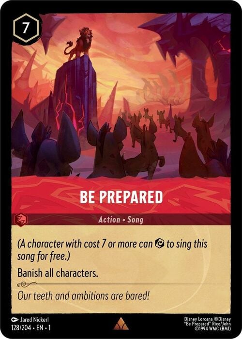Be Prepared Card Front