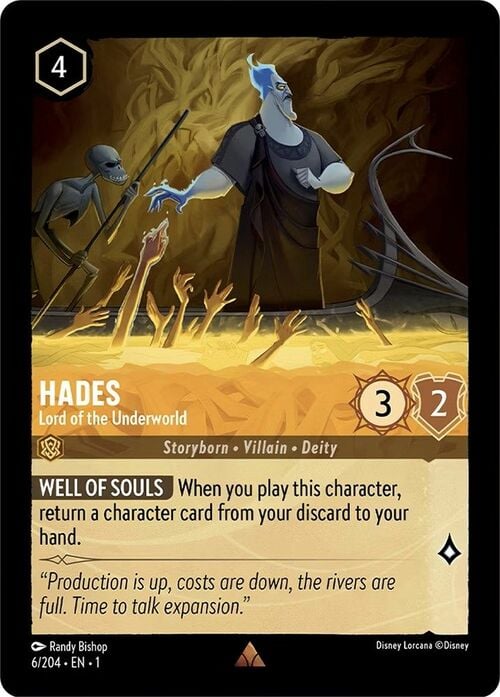 Hades - Lord of the Underworld Card Front