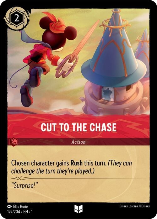 Cut to the Chase Card Front
