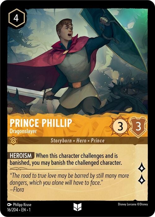 Prince Phillip - Dragonslayer Card Front