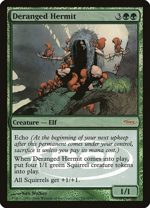 Deranged Hermit Card Front
