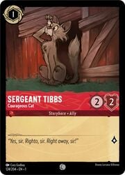 Sergeant Tibbs - Courageous Cat 124