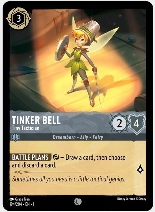 Tinker Bell - Tiny Tactician Card Front