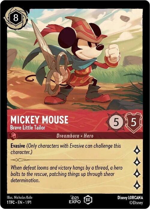 Mickey Mouse - Brave Little Tailor Frente
