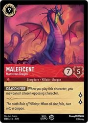 Maleficent - Monstrous Dragon · Holo Foil 005