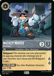Mickey Mouse - Musketeer