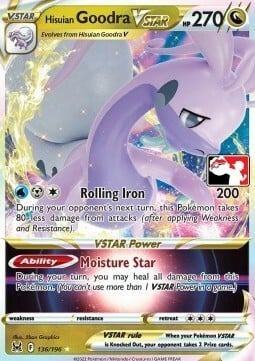 Hisuian Goodra VSTAR Card Front