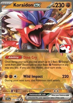 Koraidon ex Card Front