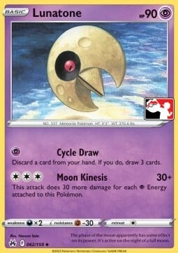 Lunatone Card Front