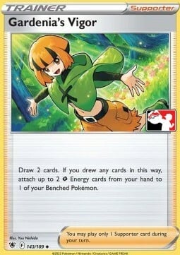 Gardenia's Vigor Card Front