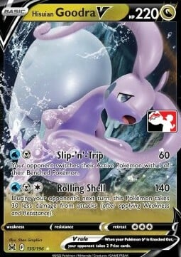 Hisuian Goodra V Card Front