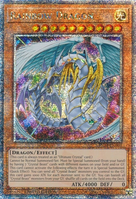 Drago Arcobaleno Card Front