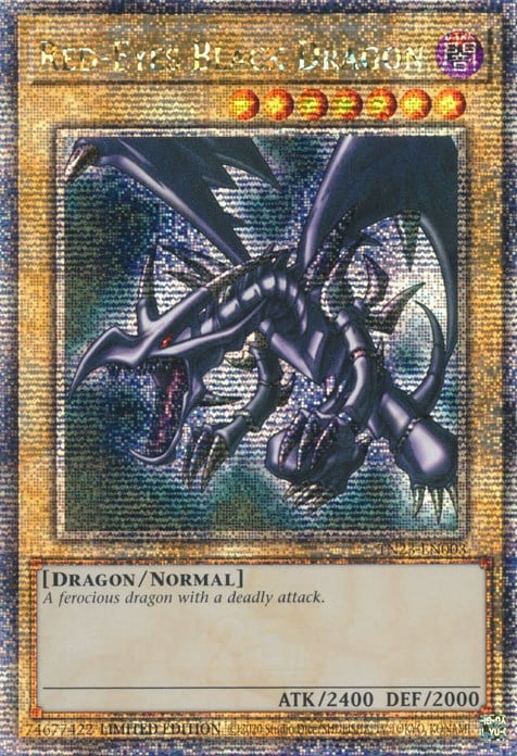 RED-EYES BLACK DRAGON 2020年版 Yugioh - Red-Eyes Black Dragon - Limited Edition Ultra Rare