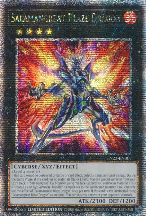 Salamangreat Blaze Dragon Card Front