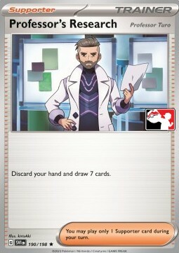 Professor's Research - Professor Turo Card Front