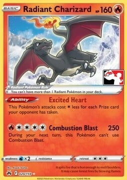 Charizard Lucente Card Front