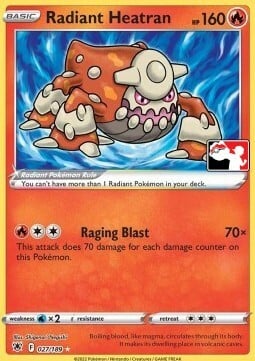 Radiant Heatran Card Front
