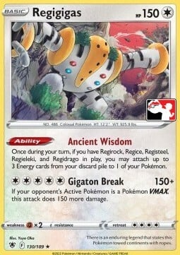 Regigigas Card Front