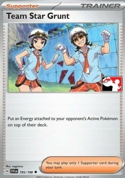 Team Star Grunt Card Front